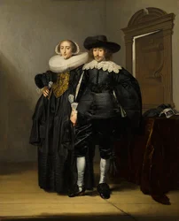 Portret van een echtpaar